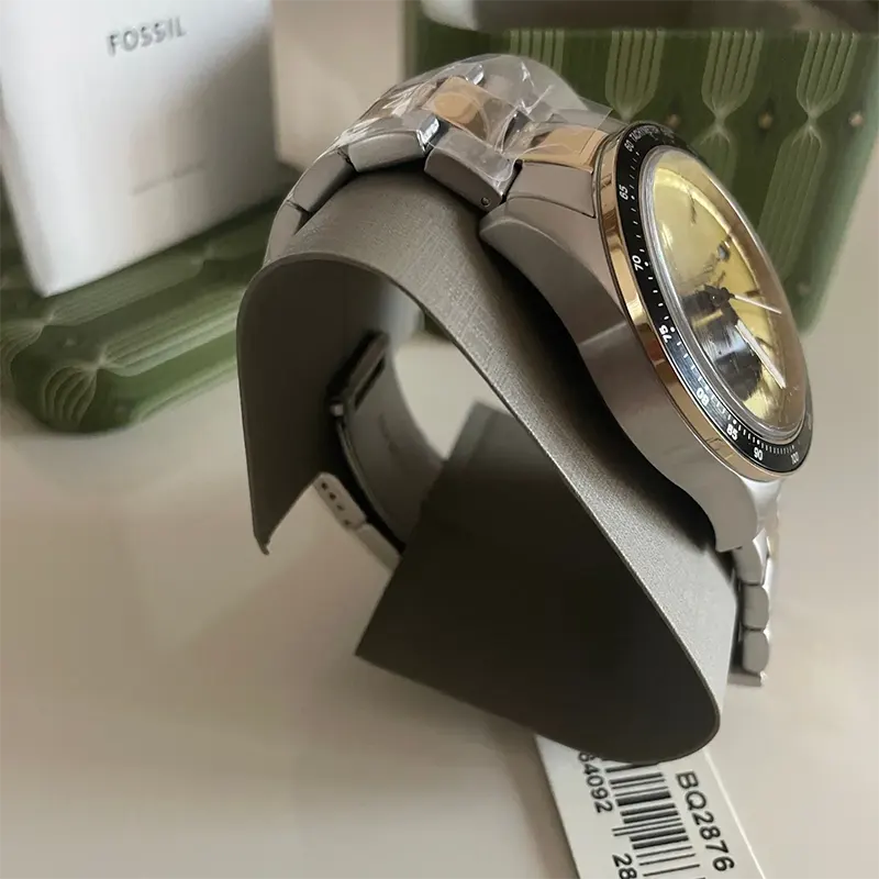 Fossil Autocross Quartz Gold-Tone Men’s Watch- BQ2876